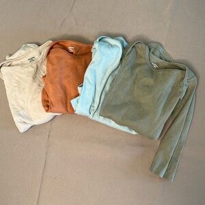 Long sleeve onesie bundle